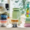 70's ceramics Americano mugg 4-pack 26 cl, Pegasus