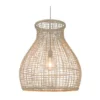 Seagrass taklampa 55 cm, Brun