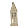 Seholia dekorationshus 28 cm, Antique Light gold