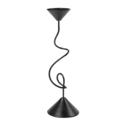Selma ljusstake 26,5 cm, Black
