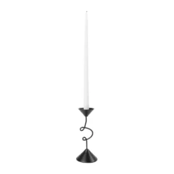 Selma ljusstake 19,5 cm, Black