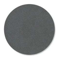 Serene glasunderlägg circle Ø10 cm, Anthracite
