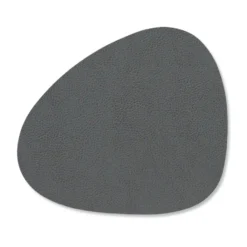 Serene glasunderlägg curve 11x13 cm, Anthracite