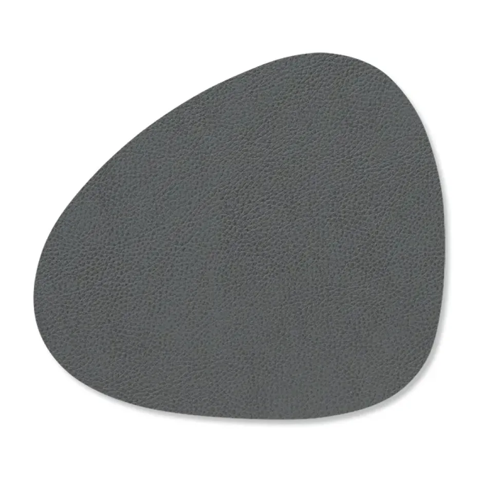 Serene glasunderlägg curve 11x13 cm, Anthracite