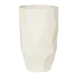 Serra vas 27 cm, White