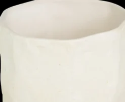Serra vas 27 cm, White