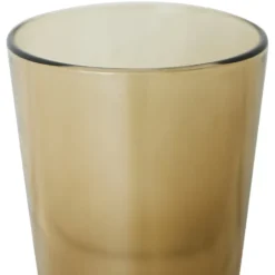 70's glassware teglas 20 cl 4-pack, Mud brown