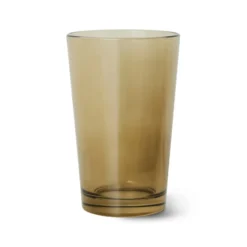 70's glassware teglas 20 cl 4-pack, Mud brown