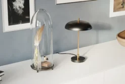 Shelby bordslampa 45 cm, Svart-guld