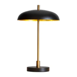 Shelby bordslampa 45 cm, Svart-guld