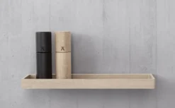 Shelf 11 vägghylla 44 cm, Lacquered oak