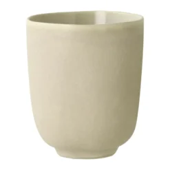 Shoku mugg utan öra 33 cl, Beige