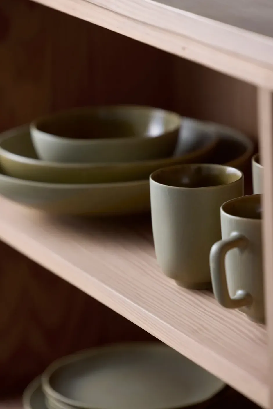 Shoku mugg utan öra 33 cl, Pure Green