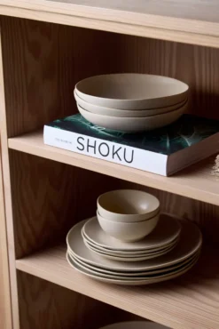 Shoku skål Ø23 cm, Beige