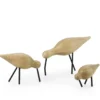Shorebird ek-svart, mellan
