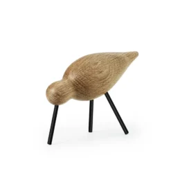 Shorebird ek-svart, mellan