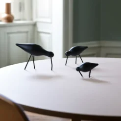 Shorebird svart, stor