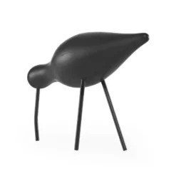 Shorebird svart, stor