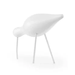 Shorebird vit, stor