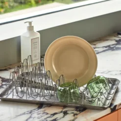 Shortwave diskställ, Rostfritt stål