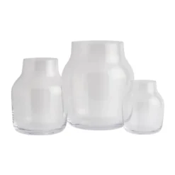 Silent vas Ø20 cm, Clear