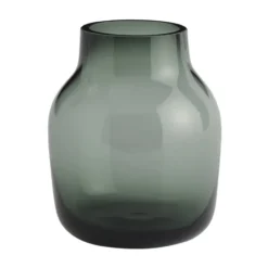 Silent vas Ø11 cm, Dark Green