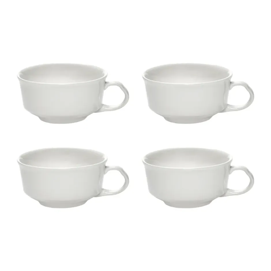 Silhouette espressokopp 10 cl 4-pack, White