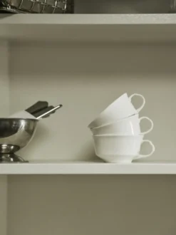 Silhouette espressokopp 10 cl 4-pack, White