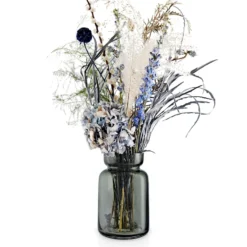 Silhouette glasvas smokey grey, 18,5 cm
