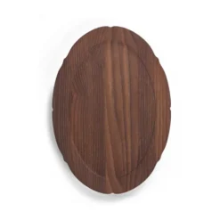 Silhouette oval bricka 21x30 cm, Ask