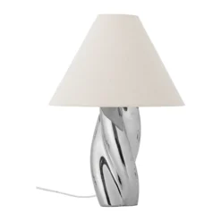 Silva bordslampa Ø35 cm, Silver