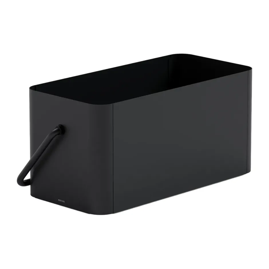 Simply Grow balkonglåda 20x42x20 cm, Black