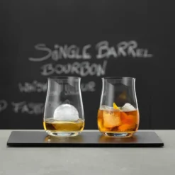 Single Barrel Bourbon glas, 2-pack, klar