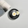Singles äggkopp 4-pack med hållare, Black