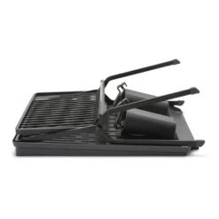 Sinkside hopfällbart diskställ 51 cm, Mörkgrå