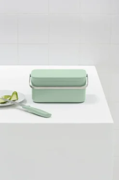 Sinkside matavfallshink 13x22 cm, Jade green