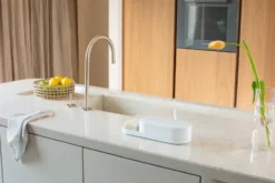 SinkStyle diskbänksorganiserare, Mineral Fresh White