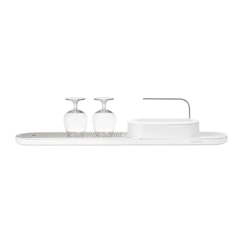 SinkStyle diskbänksorganiserare set 2 delar, Mineral Fresh White