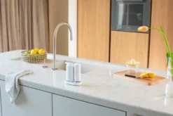 SinkStyle tvålpump/diskmedelsdispenser set, Mineral Fresh White