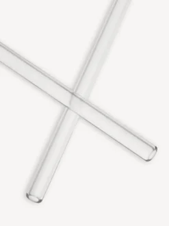 Sipsavor sugrör 200 mm 2-pack, Klar