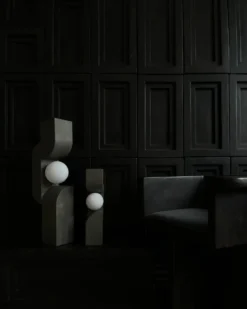 Sitting Man lampa Dark grey, 16x42,5 cm