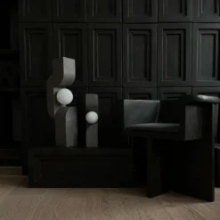 Sitting Man lampa Dark grey, 22x70 cm