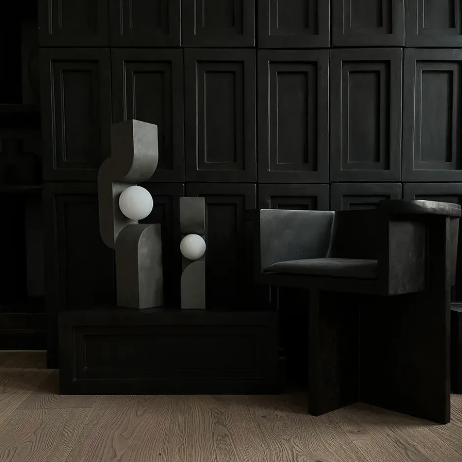 Sitting Man lampa Dark grey, 22x70 cm