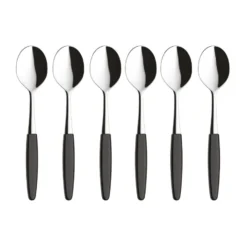 Skaugum dessertsked 6-pack Urban Black