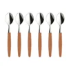 Skaugum sked 6-pack Ecco Teak