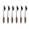 Skaugum tesked 6-pack Ecco Teak