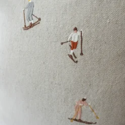 Skiers kuddfodral 48x48 cm, Natur