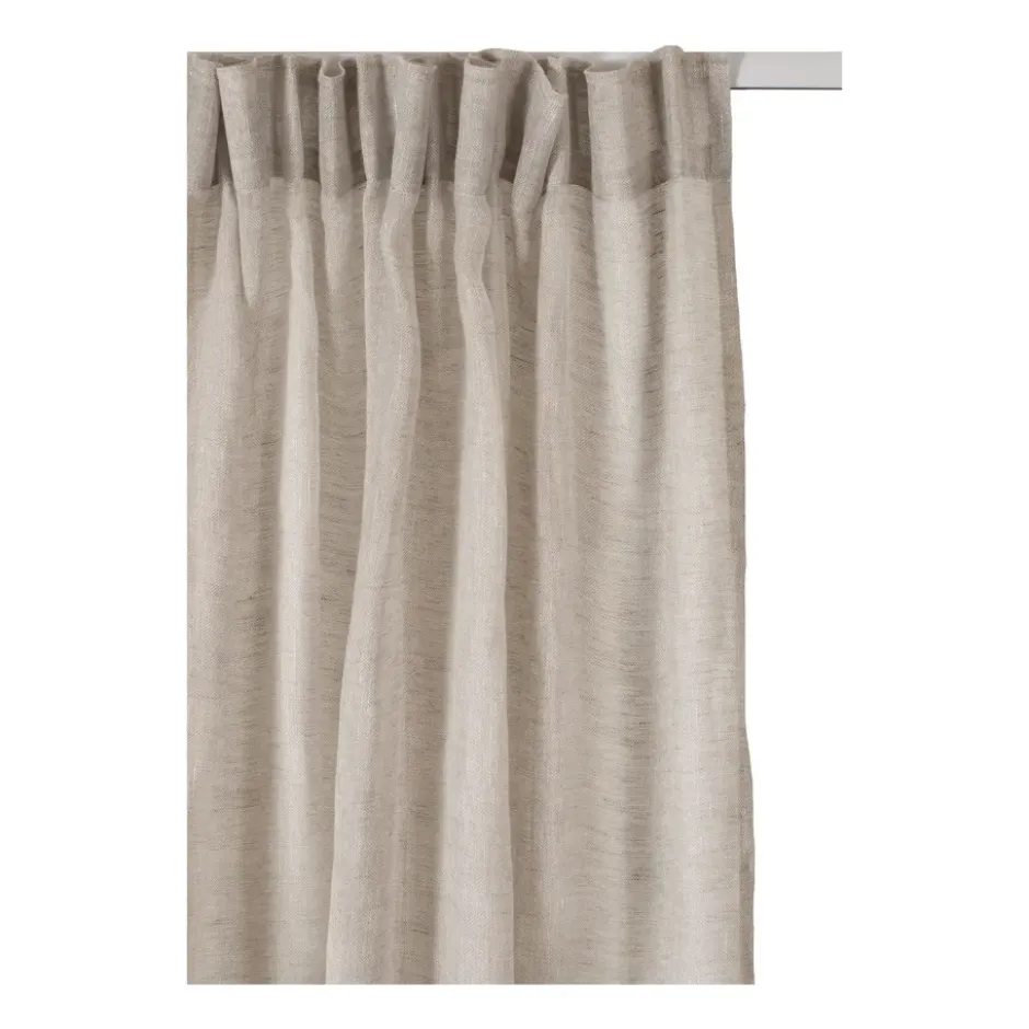 Skylight gardin med veckband 140x250 cm, Oatmeal