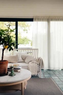 Skylight gardin med veckband 280x290 cm, Fog