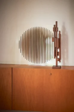 Skyline skulptur M, Espresso